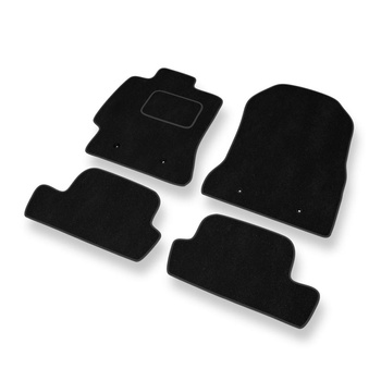 Tapetes de veludo para carros Subaru BRZ (2012-2020) - Tapetes para carros preta