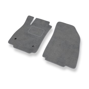 Tapetes de veludo para carros Opel Mokka SUV (2012-2019) - Tapetes para carros cinza