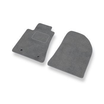 Tapetes de veludo para carros Toyota Avensis II Combo, Liftback, Sedan (2003-2008) - Tapetes para carros cinza