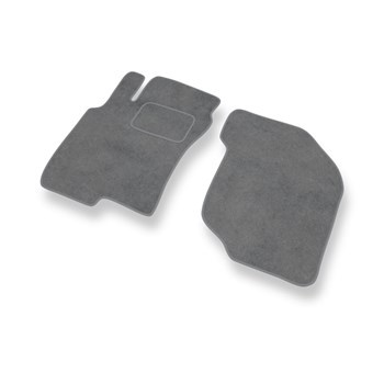 Tapetes de veludo para carros Nissan X-trail I SUV (2001-2007) - Tapetes para carros cinza