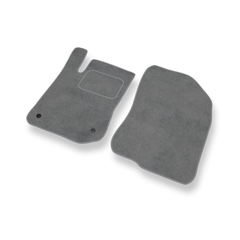 Tapetes de veludo para carros Peugeot 2008 SUV (2013-2019) - Tapetes para carros cinza