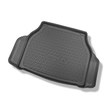 Tapete para a bagageira projetado para Jaguar XJ 351 Sedan (2009-07.2019) - compartimento esquerdo removível em modelos após facelift /modelos com redes laterais