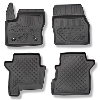 Tapetes TPE para Ford Tourneo Connect II Van (01.2014-....) - 5 ou 7 lugares; sem terceira fileira