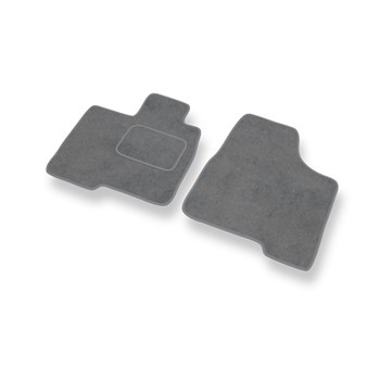 Tapetes de veludo para carros Toyota Sienna II Minivan (2004-2010) - Tapetes para carros cinza