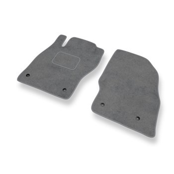 Tapetes de veludo para carros Opel Corsa E (2014-2019) - Tapetes para carros cinza