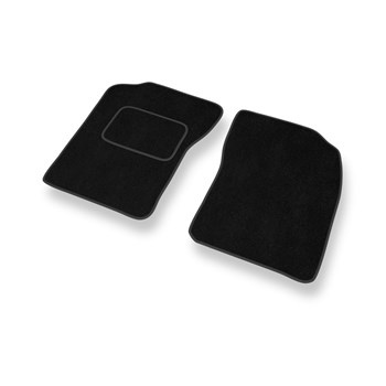 Tapetes de veludo para carros Toyota Hilux VI Pick-Up (1997-2005) - Tapetes para carros preta