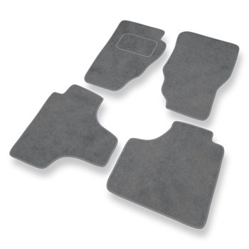 Tapetes de veludo para carros Dodge Nitro SUV (2007-2011) - Tapetes para carros cinza