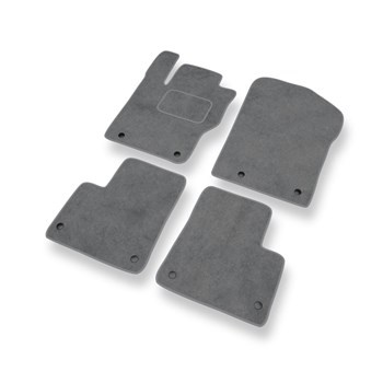 Tapetes de veludo para carros Mercedes-Benz Classe M W166 SUV (2011-2015) - Tapetes para carros cinza