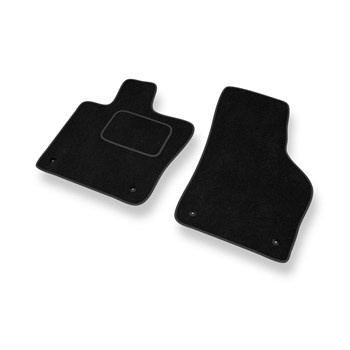 Tapetes de veludo para carros Volkswagen Beetle III (2011-2019) - Tapetes para carros preta