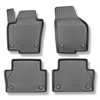 Tapetes TPE para Seat Alhambra II Van (12.2015-10.2022) - 5 ou 7 lugares; sem terceira fileira