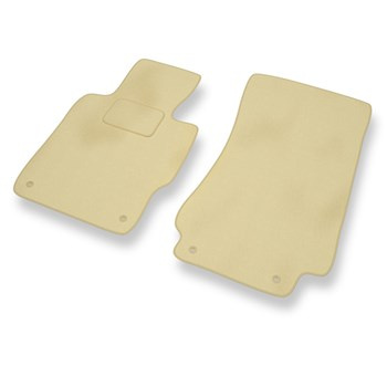 Tapetes de veludo para carros BMW Z3 I E36 Coupé, Roadster (1995-2003) - Tapetes para carros bege