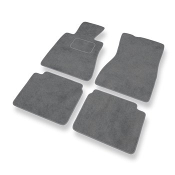 Tapetes de veludo para carros Lexus LS II XF20 Sedan (1994-2000) - Tapetes para carros cinza