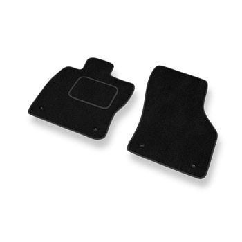 Tapetes de veludo para carros Volkswagen Passat B8 Sedan, Variant (2014-2023) - Tapetes para carros preta