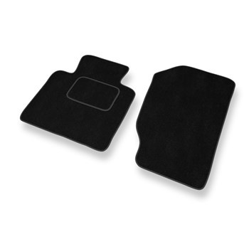 Tapetes de veludo para carros Honda S2000 Roadster (1999-2009) - Tapetes para carros preta