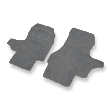 Tapetes de veludo para carros Ford Transit IV/V (1994-2000) - Tapetes para carros cinza