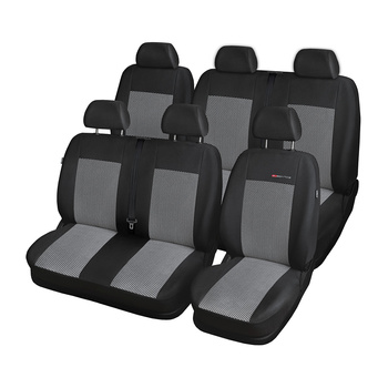 Conjunto de capas para bancos de carro Citroen Jumper II Van (2006-2015) 7 lugares - E2