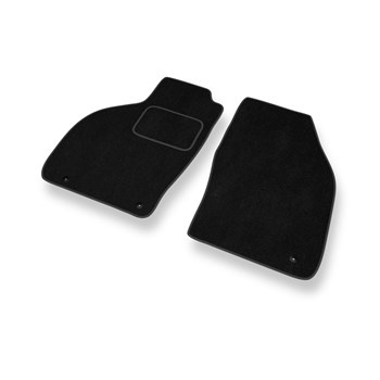 Tapetes de veludo para carros Saab 9-3 I (1998-2002) - Tapetes para carros preta