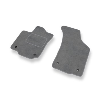 Tapetes de veludo para carros Volkswagen Phaeton (2002-2016) - Tapetes para carros cinza