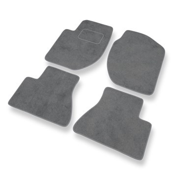 Tapetes de veludo para carros Land Rover Freelander I SUV (1998-2006) - Tapetes para carros cinza