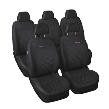 Conjunto de capas para bancos de carro Peugeot Partner II Tepee Van (2008-2019) - E4