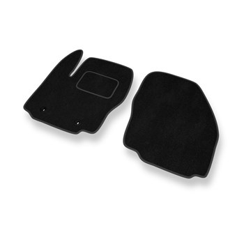 Tapetes de veludo para carros Ford S-Max I (2006-2015) - Tapetes para carros preta