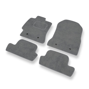 Tapetes de veludo para carros Subaru BRZ Coupé (2012-2020) - Tapetes para carros cinza