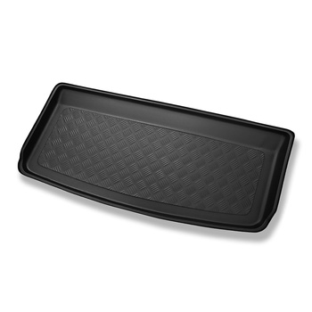 Tapete para a bagageira projetado para Ford S-Max I Minivan (05.2006-08.2015) - 7 lugares; terceira fileira levantada (para o espaço atrás da terceira fileira de assentos)