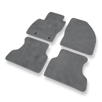 Tapetes de veludo para carros Ford Focus II Hatchback, Combo, Sedan (2005-2010) - Tapetes para carros cinza
