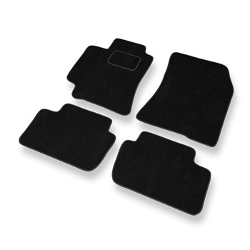 Tapetes de veludo para carros Lexus IS I XE10 Sedan (1998-2005) - Tapetes para carros preta