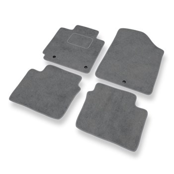 Tapetes de veludo para carros Hyundai Elantra V Sedan (2011-2015) - Tapetes para carros cinza