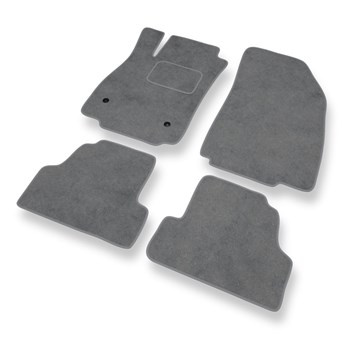 Tapetes de veludo para carros Chevrolet Trax Crossover (2012-2017) - Tapetes para carros cinza