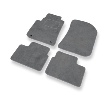 Tapetes de veludo para carros Rover 75 Sedan, Tourer (1999-2005) - Tapetes para carros cinza