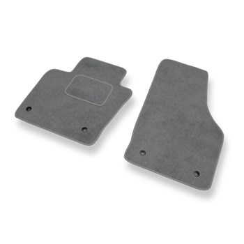 Tapetes de veludo para carros Audi Q3 I 8U SUV (2011-2018) - Tapetes para carros cinza
