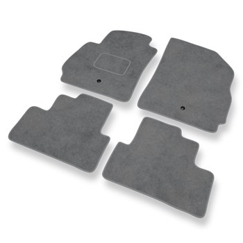 Tapetes de veludo para carros Chevrolet Orlando Minivan (2010-2018) - Tapetes para carros cinza