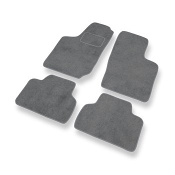 Tapetes de veludo para carros Opel Corsa B (1992-2000) - Tapetes para carros cinza