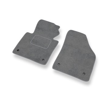 Tapetes de veludo para carros Volkswagen Caddy III (2004-2015) - Tapetes para carros cinza