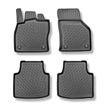 Tapetes TPE para Skoda Superb III Combo (09.2015-....) - também com tração híbrida